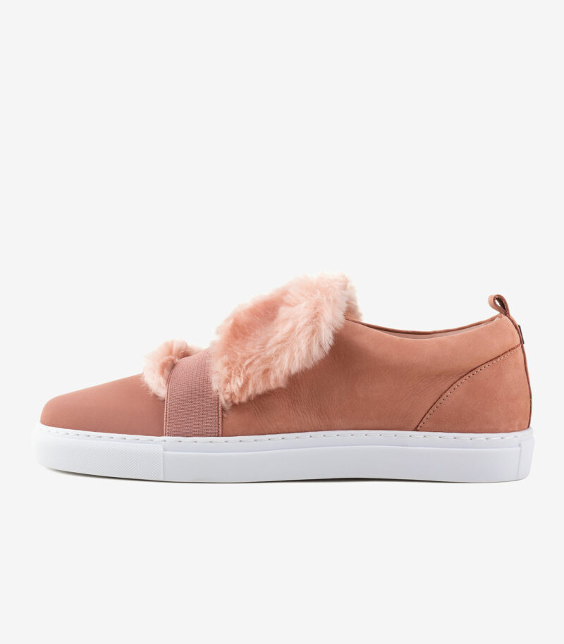 BOATING – Zapatilla de Mujer con elástico y pelo SLIPPER