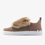 Zapatilla Mujer con Velcro y Pelo BOATING Retro