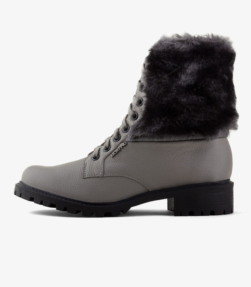 Bota charol con pelo CAMDEN Boating Mujer