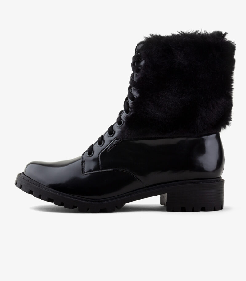 Bota charol con pelo CAMDEN Boating Mujer