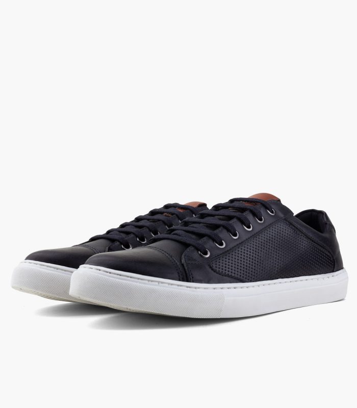 zapatillas urbanas hombre cuero