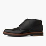 Zapato Bota Hombre Boating Clint Negro