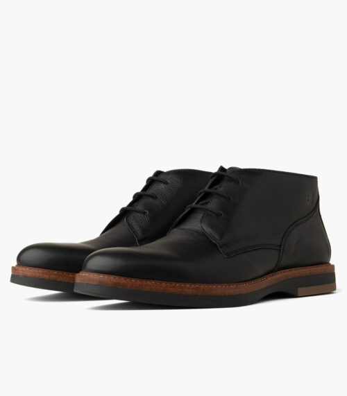 Zapato Bota Hombre Boating Clint Negro