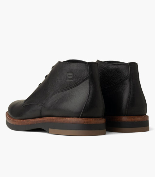 Zapato Bota Hombre Boating Clint Negro